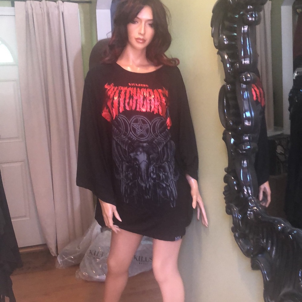 Killstar Witchcraft Kimono  XS Tunic nwt